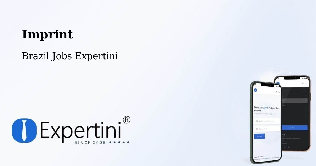 Imprint – Barra Do Corda - Brazil Jobs Expertini